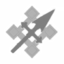 Icon for the Polearm weapon type in Genshin Impact