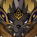 Icon for the Golden Wolflord Normal Boss in Genshin Impact
