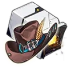 Icon for the musketeer of wild wheat relic set from Honkai: Star Rail